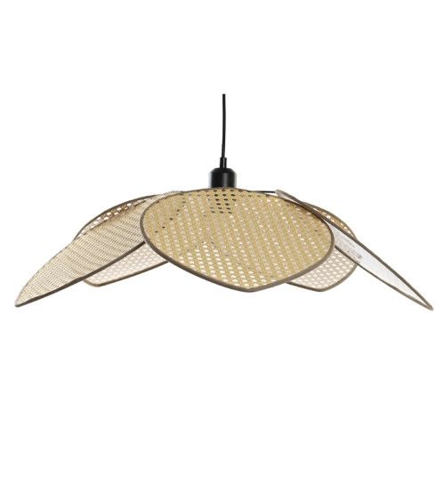 Lámpara de techo ratán tipo flor DAILA