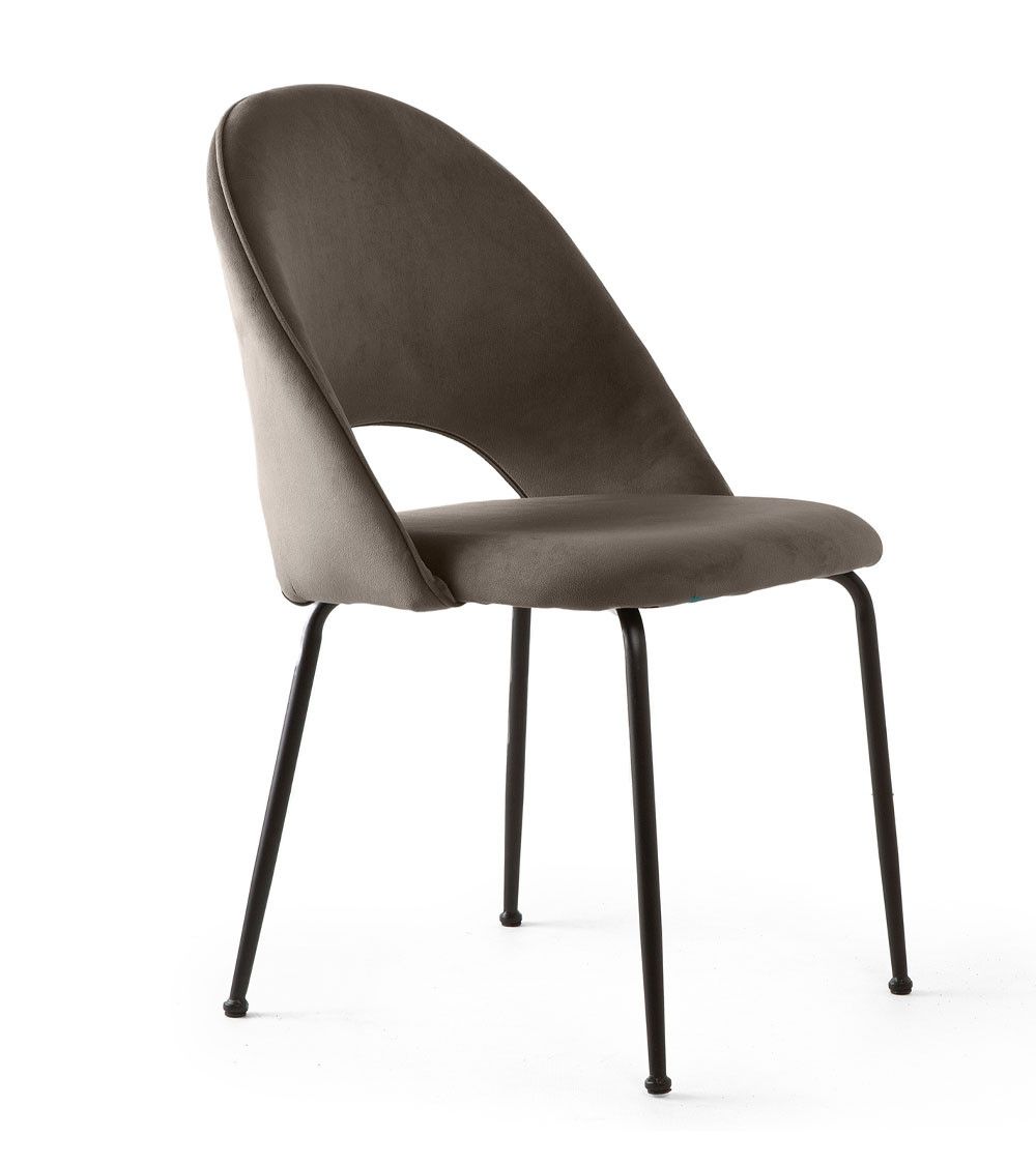 Pack 4 sillas terciopelo CECILE