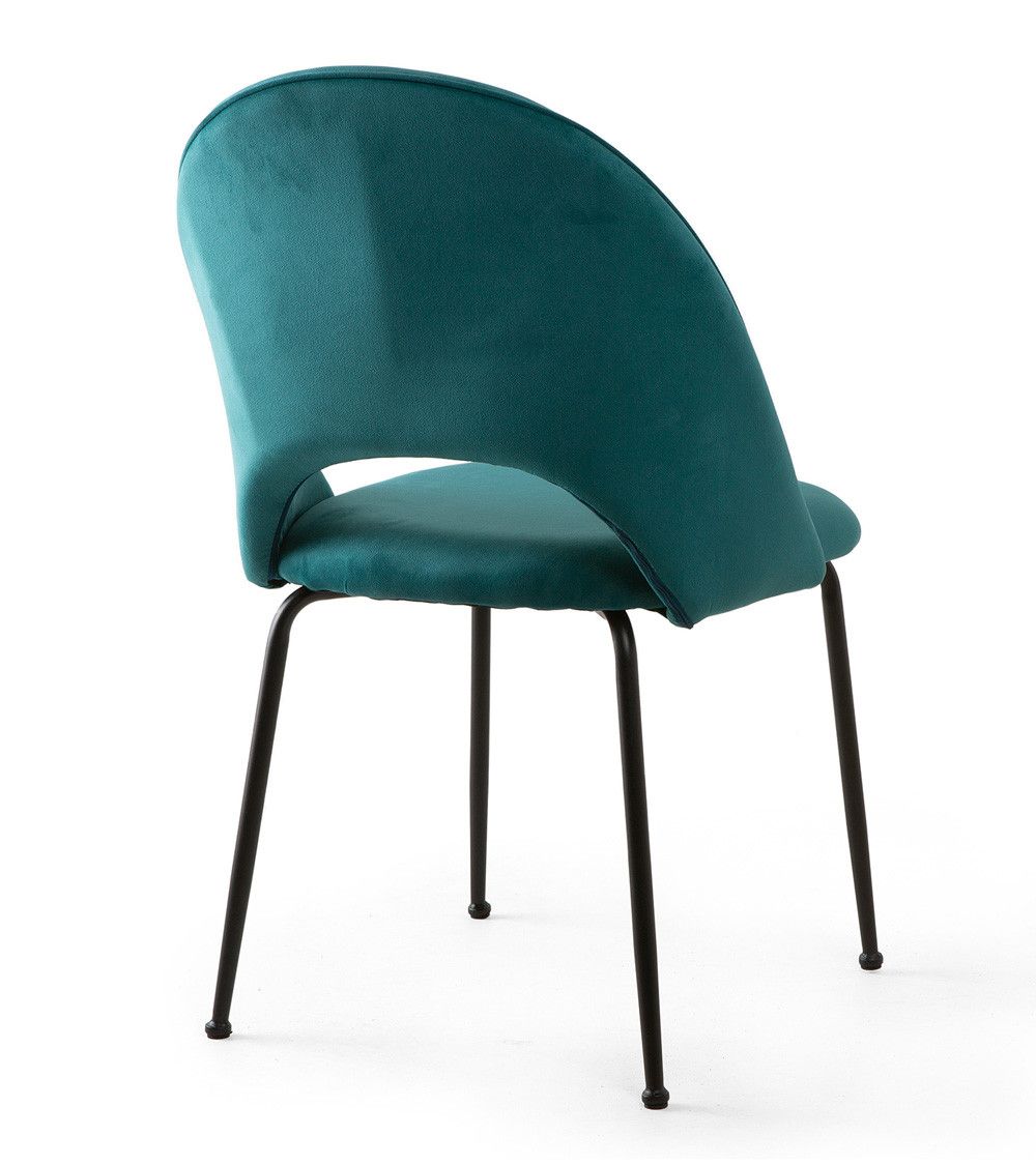 Pack 4 sillas terciopelo CECILE