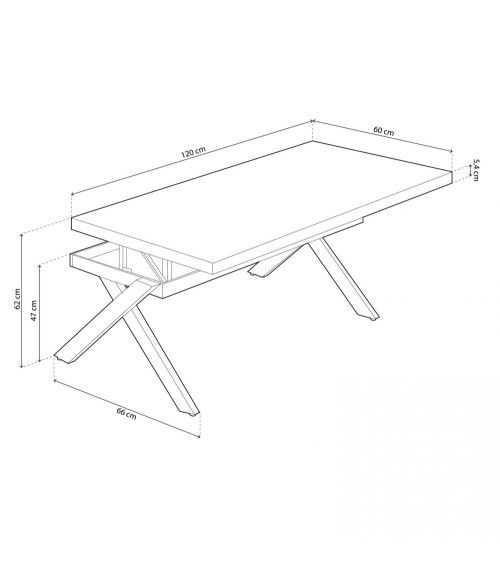 Mesa centro elevable XEN