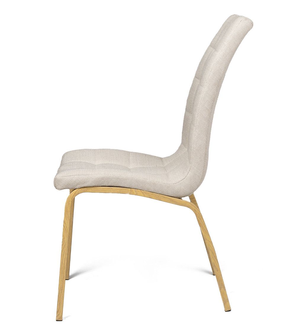 Pack 4 sillas de comedor tapizadas MABEL