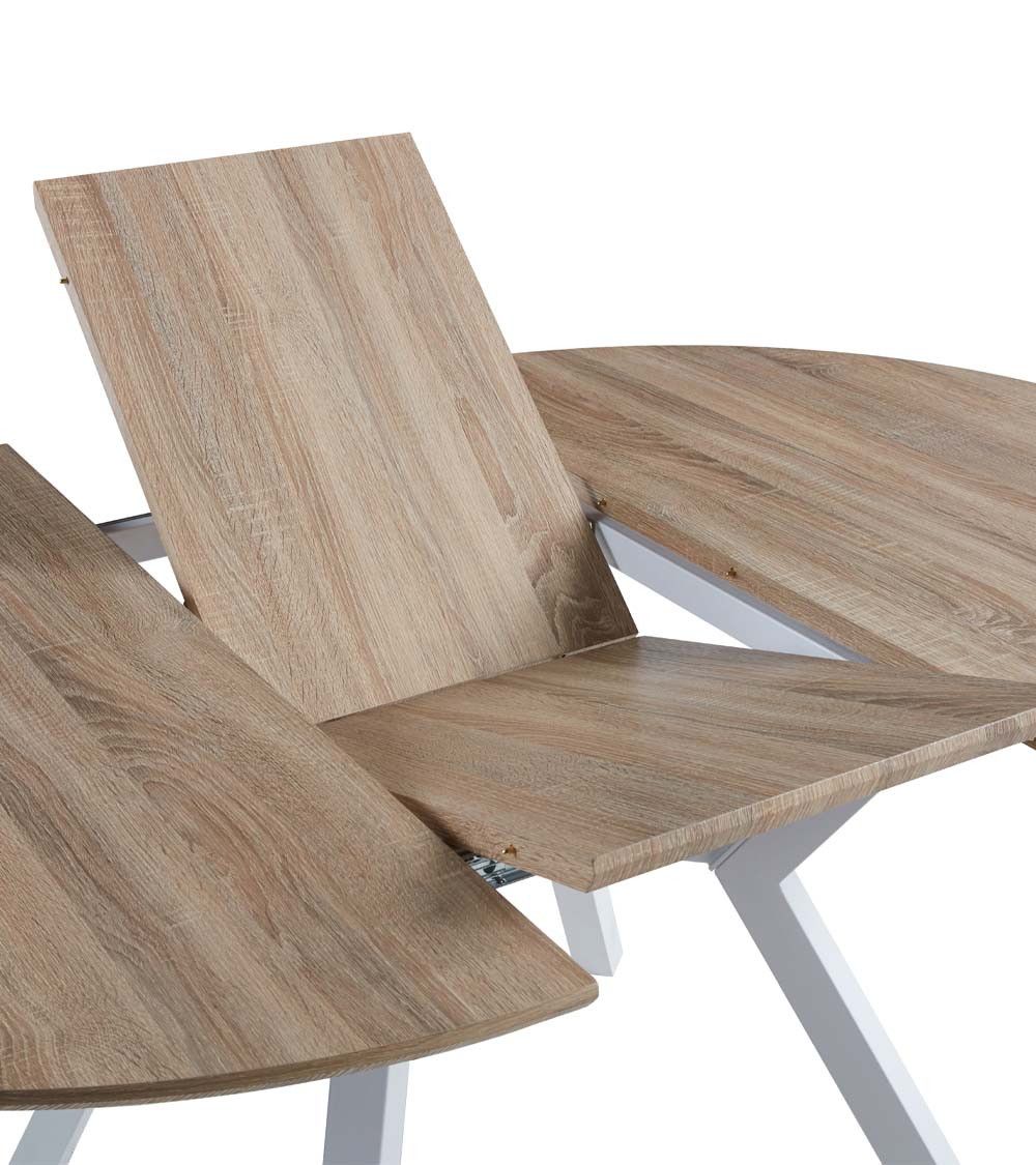 Mesa redonda extensible industrial DEHLI