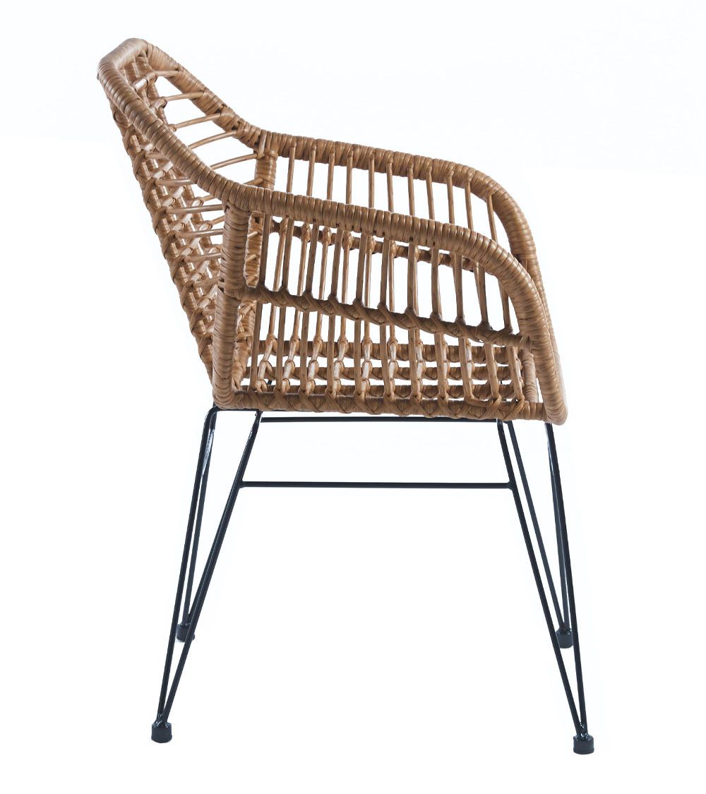 Pack 2 sillas de comedor de ratán OHARA