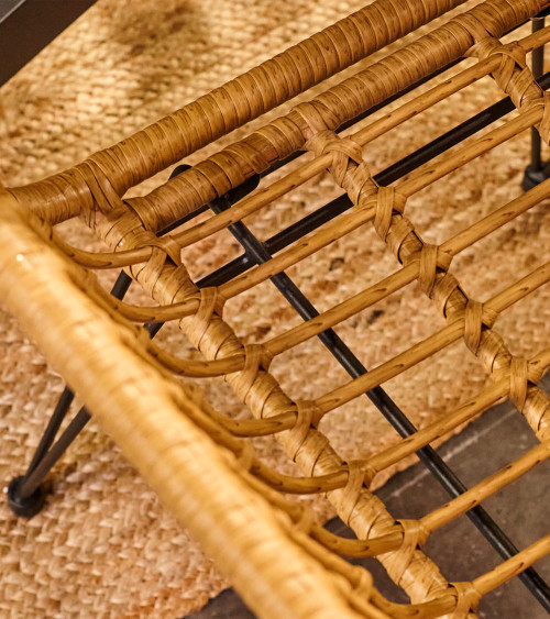 Pack 2 sillas de comedor de ratán OHARA