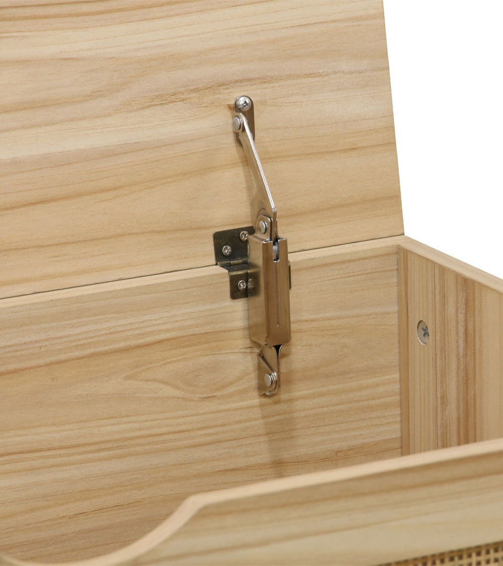 Baúl de almacenaje de ratán CAMILE